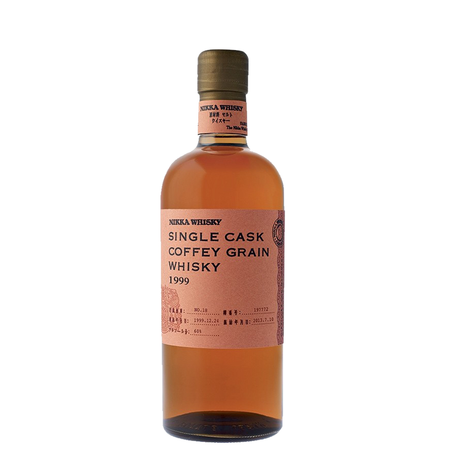 nikka single cask coffey grain whisky 1999