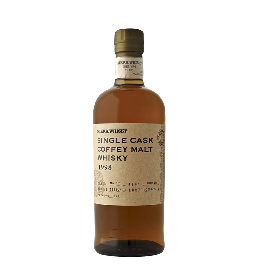 nikka single cask coffey malt whisky 1998